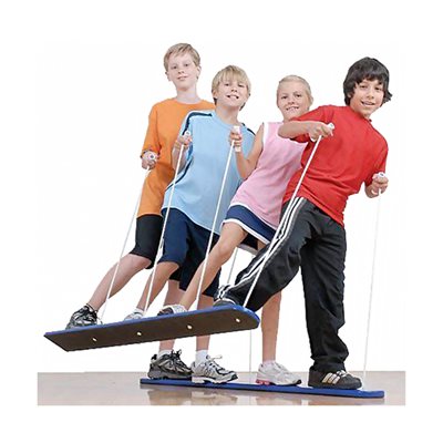 Skis de balade en bois pour 4 personnes Skis de balade en bois pour 4 personnes