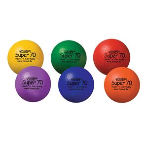6 balles en mousse Volley® Super70, 7 cm (2-¾") 