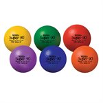 6 balles en mousse Volley® Super90, 9 cm (3-½") 