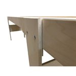 Table de Mississippi avec rondelles