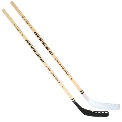 Bâton de hockey en bois Mylec, palette Air-Flo, 53" Bâton de hockey en bois Mylec, palette Air-Flo, 53"
