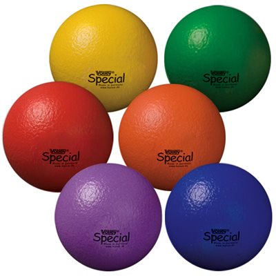 6 ballons en mousse haute densité Volley® Special, 8-¼"