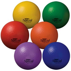 6 ballons en mousse haute densité Volley® Special, 8-¼"