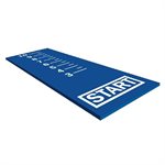 Matelas de mesure pour saut en longueur, 27" x 144"