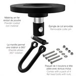Ballon-poire de vitesse RDX Kara en cuir avec pivot en acier