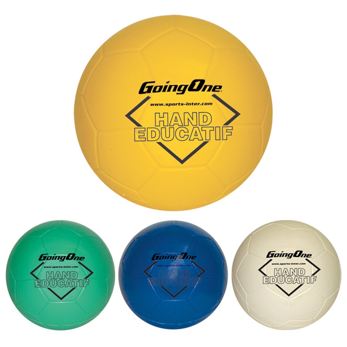 Ballon de mini-handball en PVC souple Going One, 6"