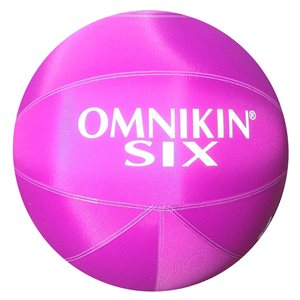 Ballon OMNIKIN® «Six» mauve, 46 cm (18")