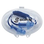 Bouchons à oreilles de natation en latex Scaup avec corde
