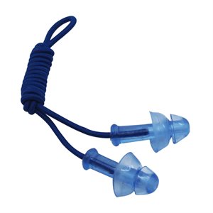 Bouchons à oreilles de natation en latex Scaup avec corde