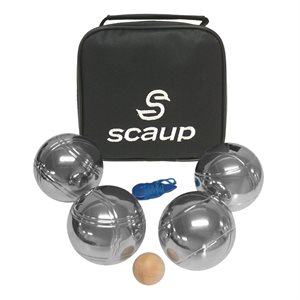 Ensemble de pétanque Scaup avec boules de 73 mm