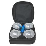 Ensemble de pétanque Scaup avec boules de 73 mm