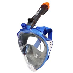 Masque de plongée intégral Scaup Exumas, tuba pliable