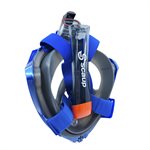Masque de plongée intégral Scaup Exumas, tuba pliable