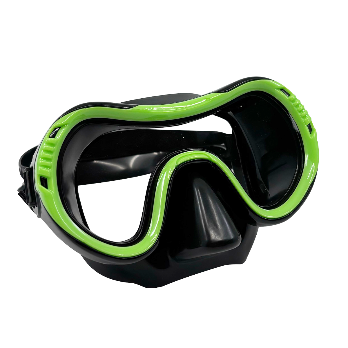 Masque de plongée Scaup Naranjo, lentilles doubles, junior