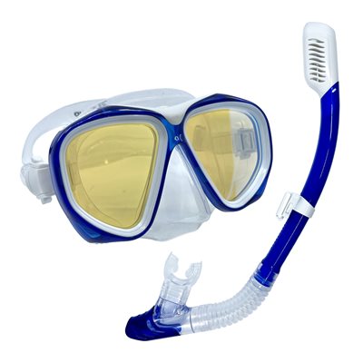 Masque de plongée série pro Scaup CORAl avec tuba pour adultes Masque de plongée série pro Scaup CORAl avec tuba pour adultes