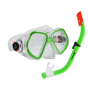 Masque de plongée Scaup CORA avec tuba, enfant