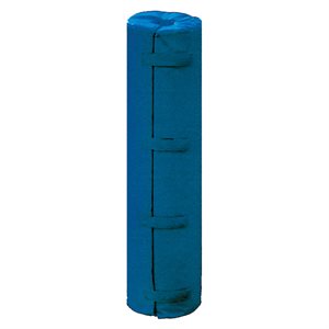 Protection matelassée pour poteau de football, bleue