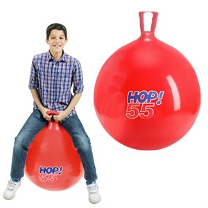 Ballon sauteur en vinyle robuste Hop!, 55 cm (22")