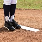 Plaque de lanceur de baseball de taille officielle, 24 x 6"