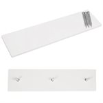 Plaque de lanceur de baseball de taille officielle, 24 x 6"