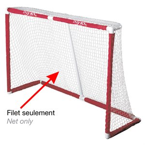 Filet à manchon pour but de hockey Mylec