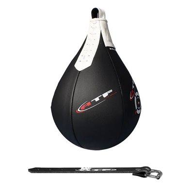 Ballon poire de vitesse ATF en cuir avec courroie, 40 cm (16")
