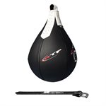Ballon poire de vitesse ATF en cuir avec courroie, 40 cm (16")