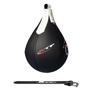 Ballon poire de vitesse ATF en cuir avec courroie, 40 cm (16")