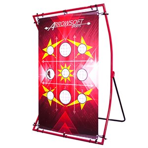 Cible de tir à l'arc Arrowsoft Red X