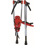 Paire d'échasses Actoy, capacité de 80 kg, rouges