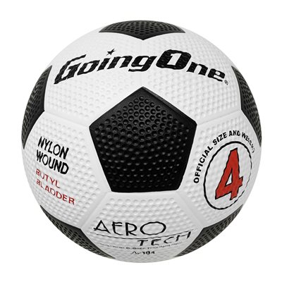 Ballon de soccer en caoutchouc Going One AeroTech blanc
