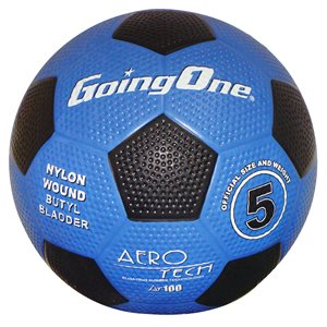 Ballon de soccer en caoutchouc Going One AeroTech bleu