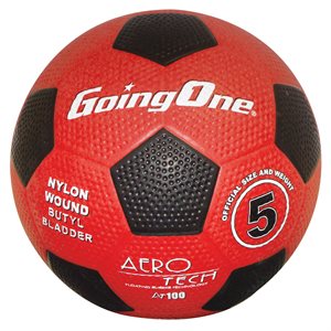 Red Going One Aerotech Rubber Soccer Ball
