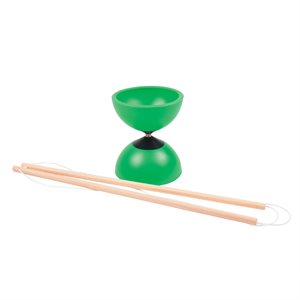 Diabolo en plastique pour débutant Astro avec baguettes, 4"