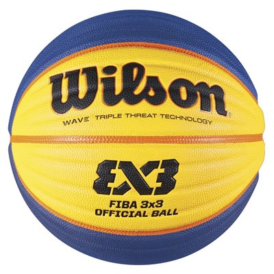 Ballon de basketball officiel de la FIBA 3x3 Wilson Wave Ballon de basketball officiel de la FIBA 3x3 Wilson Wave
