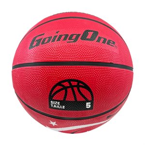 Ballon de basketball récréatif en caoutchouc Going One