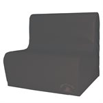 Foam Chair for 2 Children, Black