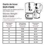 Paire de gants de boxe RDX Kara en cuir