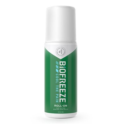 Analgésique Roll-on en cannette, 3 oz. Analgésique Roll-on en cannette, 3 oz.