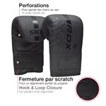 Paire de gants de sac RDX Kara en cuir