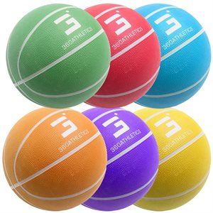6 ballons de basketball en caoutchouc, #5