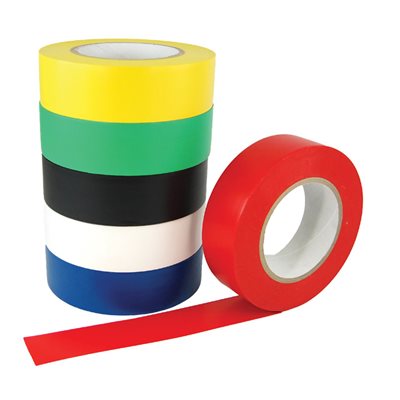 6 rouleaux de ruban adhésif à plancher, 6 couleurs 6 rouleaux de ruban adhésif à plancher, 6 couleurs