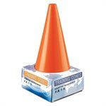 12 cônes, 9", orange