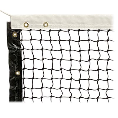 Filet de pickleball robuste permanent en polyéthylène