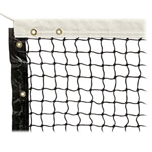 Filet de pickleball robuste permanent en polyéthylène