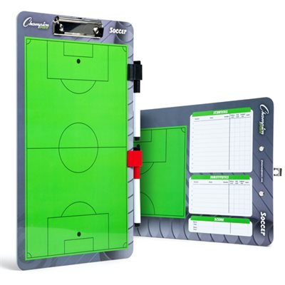 Tableau de jeu, soccer, 25-½ x 40 cm (10 x 16")