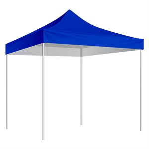 Abri 10'x10', bleu royal