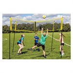 Ensemble de jeu de volleyball extérieur Crossnet