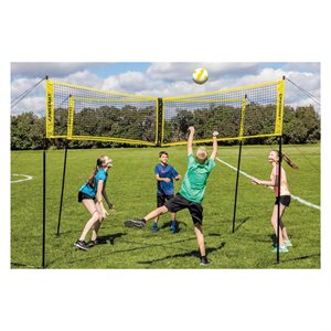 Ensemble de jeu de volleyball extérieur Crossnet
