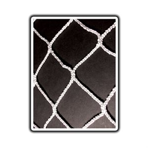 Paire de filets DOM en nylon sans nœud pour buts de hockey, 72" x 48"
